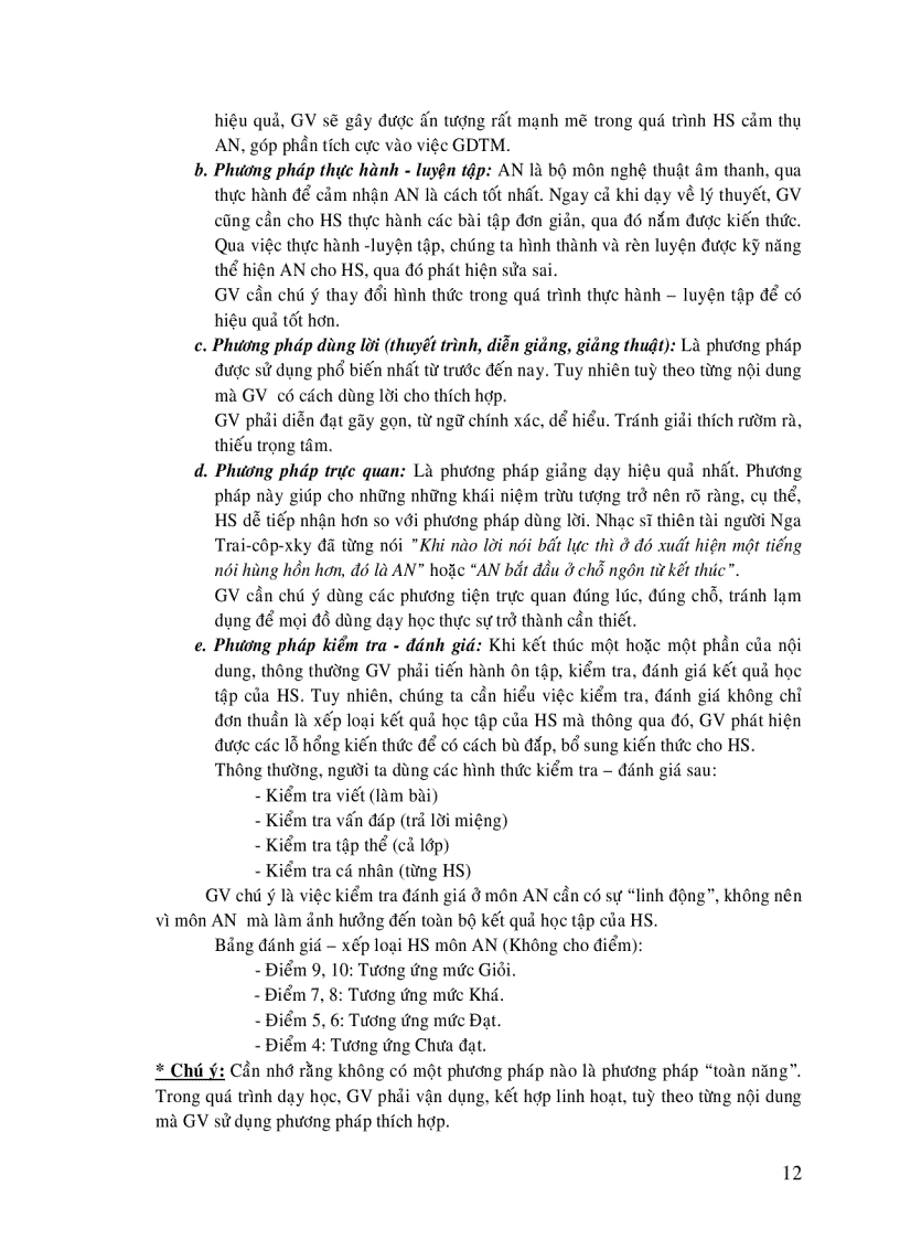 image for page Bài giảng PPDH Âm nhạc