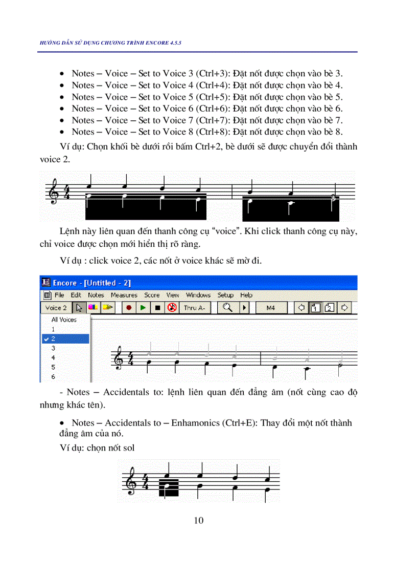 image for page Cách sử dung phần mềm Encore