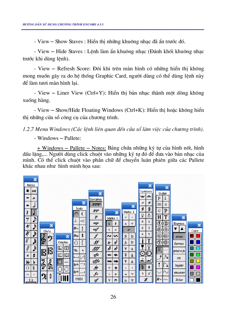 image for page Cách sử dung phần mềm Encore