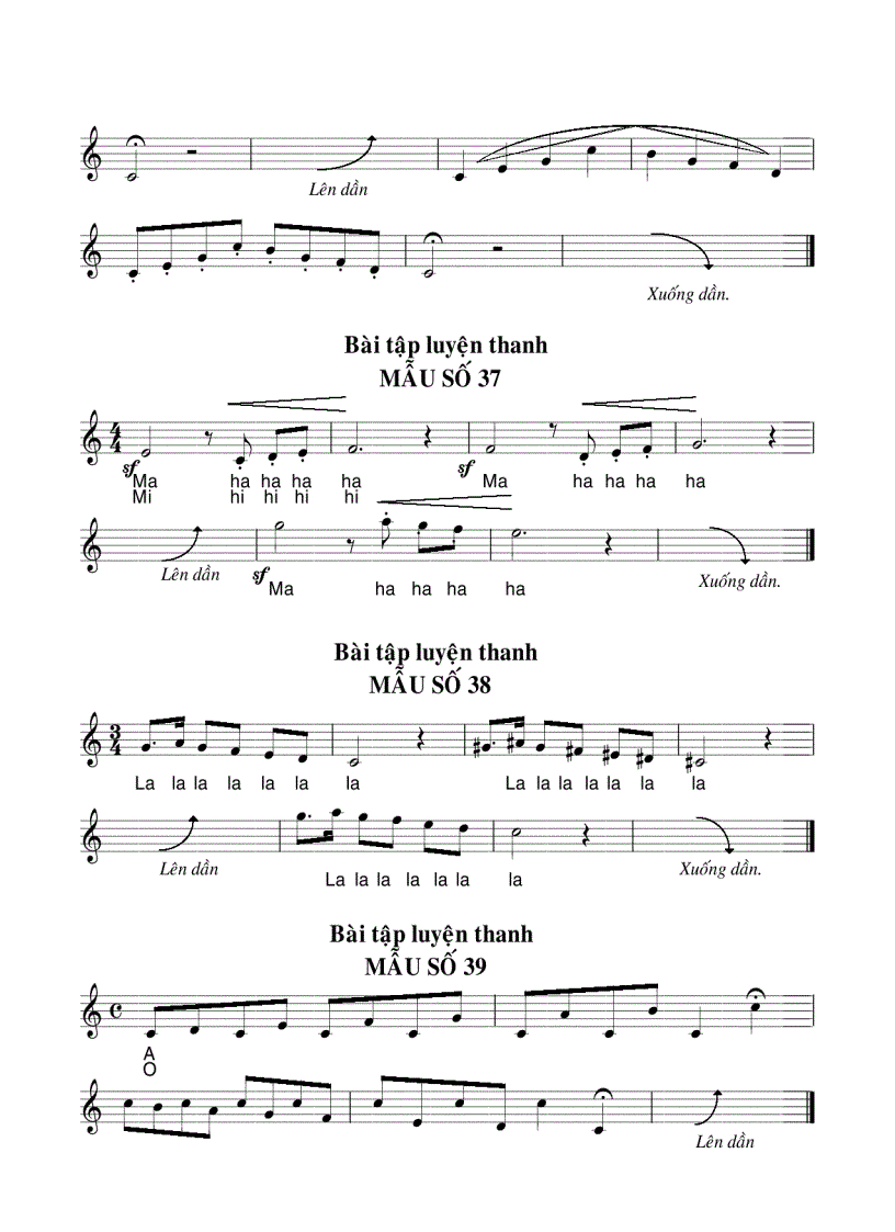 image for page Giáo trình luyện thanh trong thanh nhạc