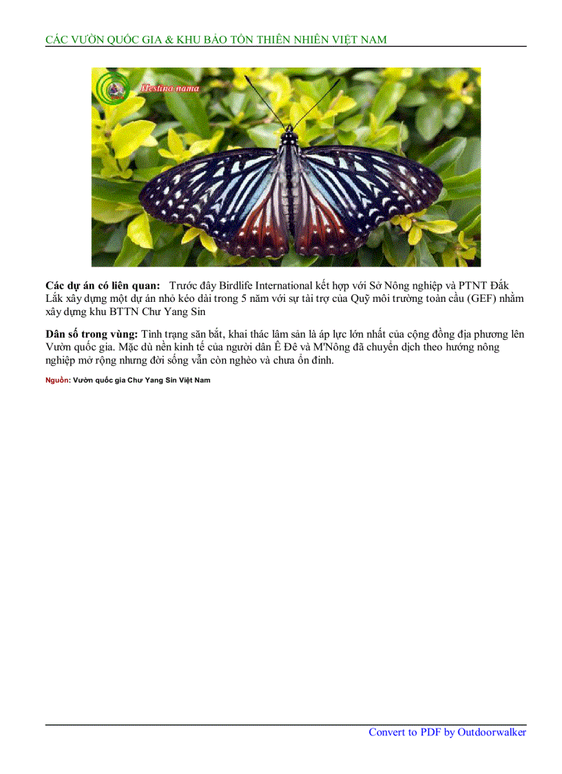 image for page Các vườn quốc gia khu bảo tồn thiên nhiên việt nam