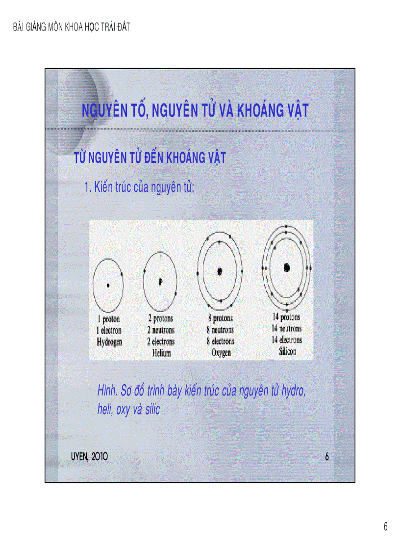 Chương 5 Bề mặt Trái đất