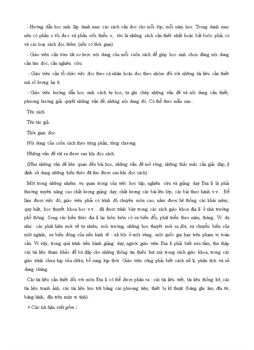 image for page Chương 6 Các thiết bị và phương tiện dạy học Địa lí ở trường phổ thông