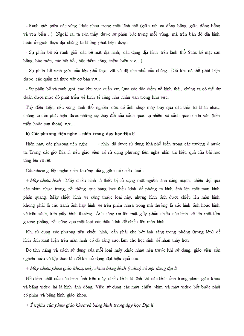 image for page Chương 6 Các thiết bị và phương tiện dạy học Địa lí ở trường phổ thông