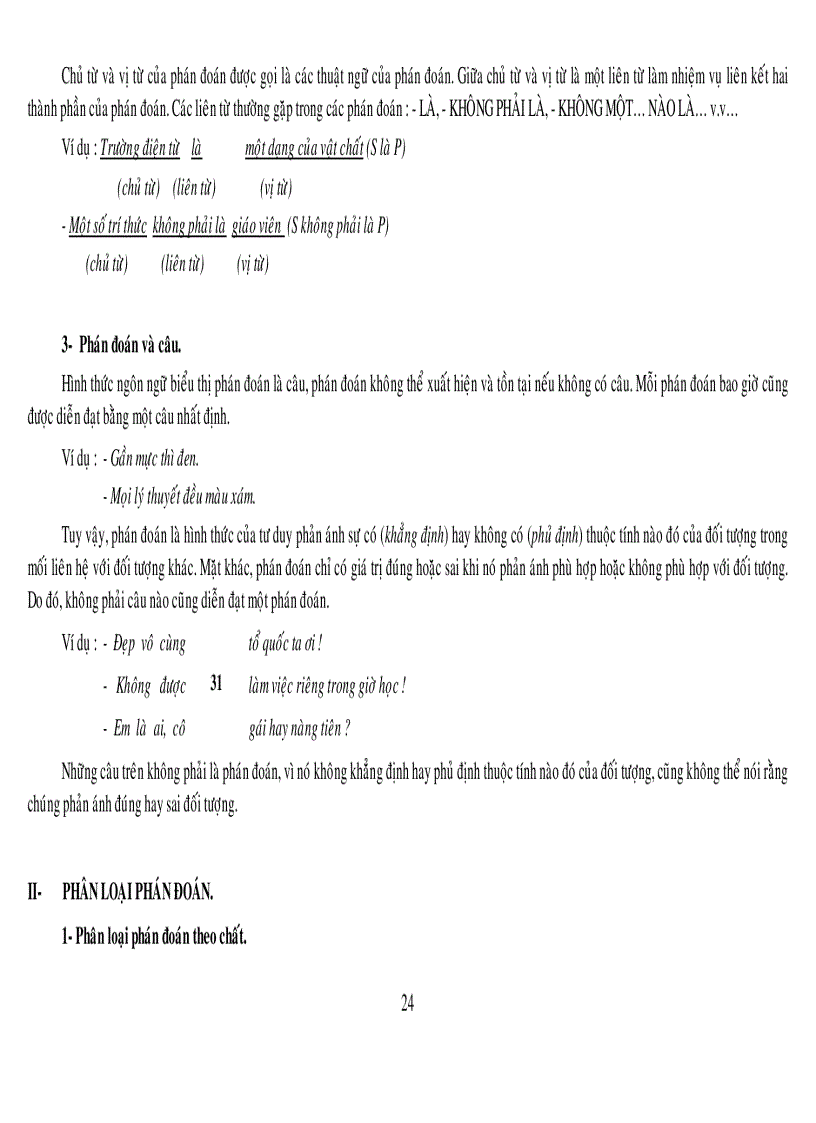 image for page Đại cương về Logic