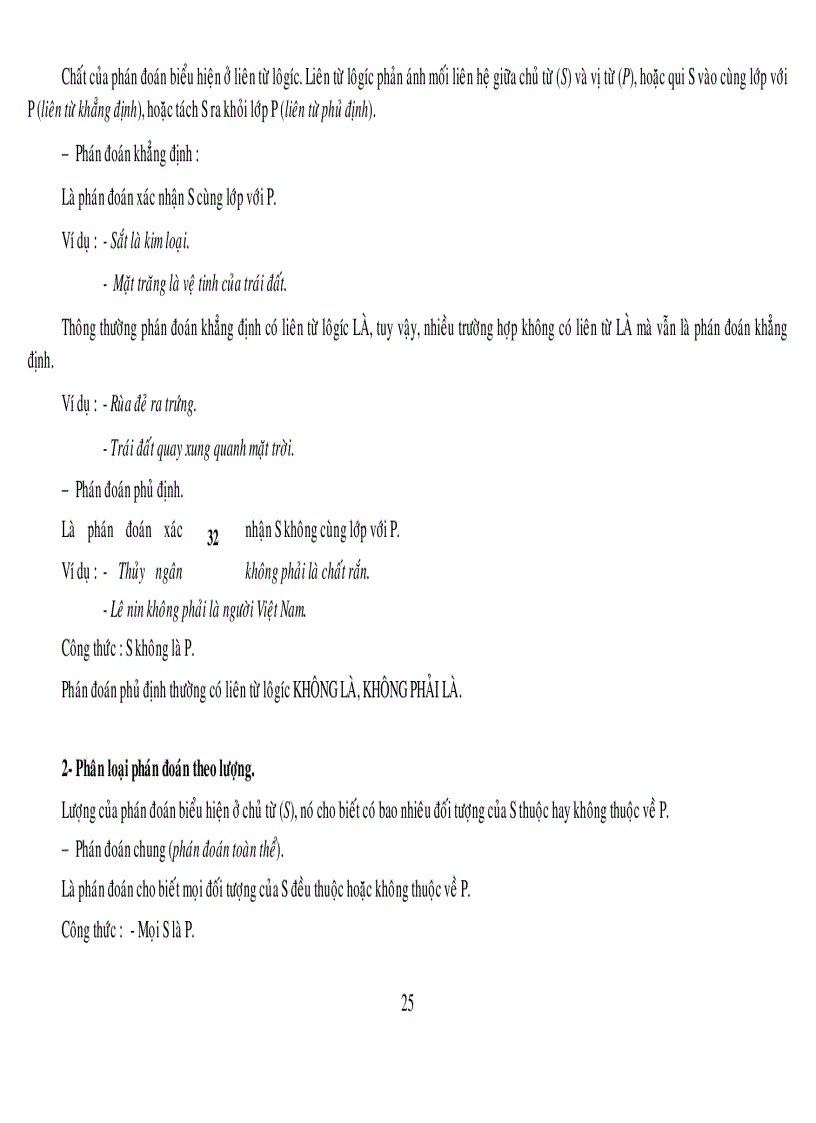 image for page Đại cương về Logic