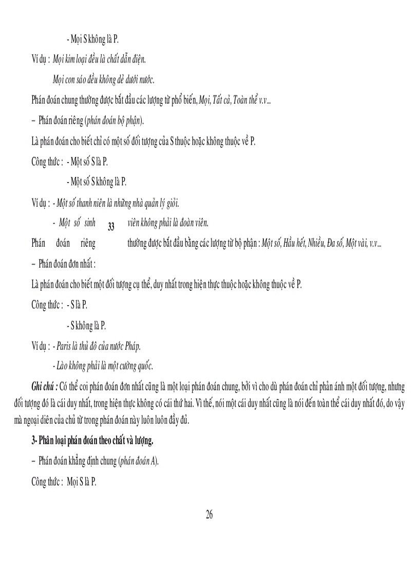 image for page Đại cương về Logic