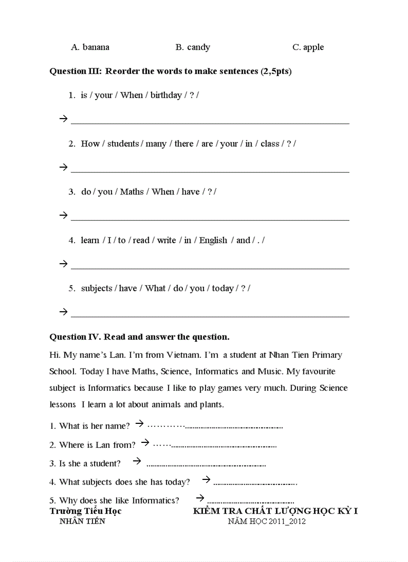 image for page De thi tieng anh lop4