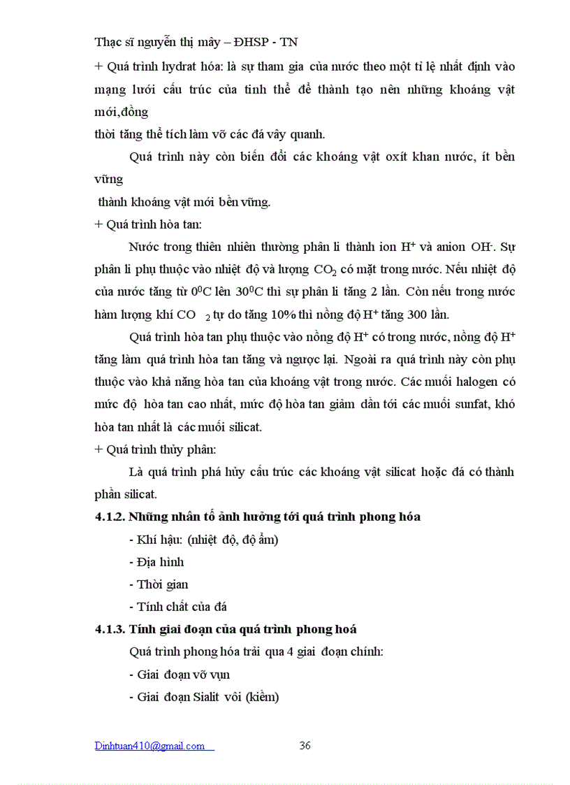 image for page Dia chat hoc DHSPTN