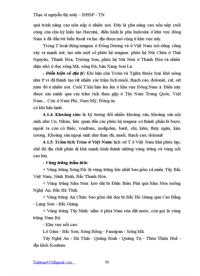 image for page Dia chat hoc DHSPTN