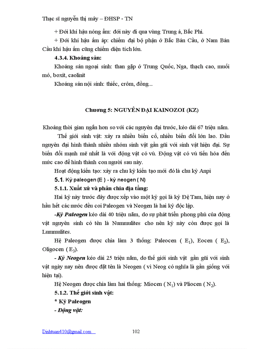 image for page Dia chat hoc DHSPTN