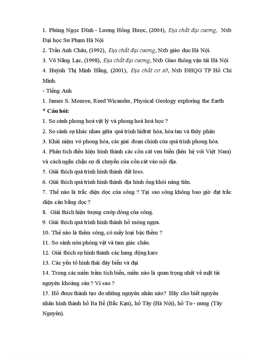 image for page Địa chất học