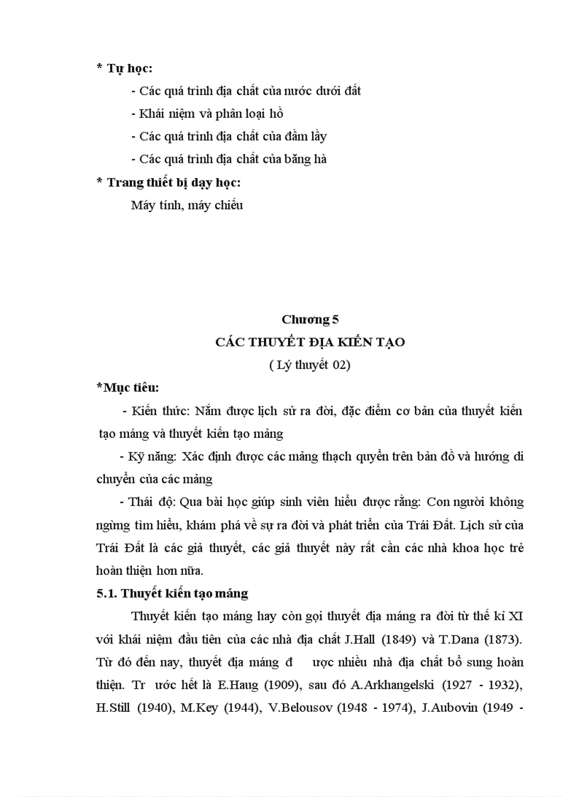 image for page Địa chất học