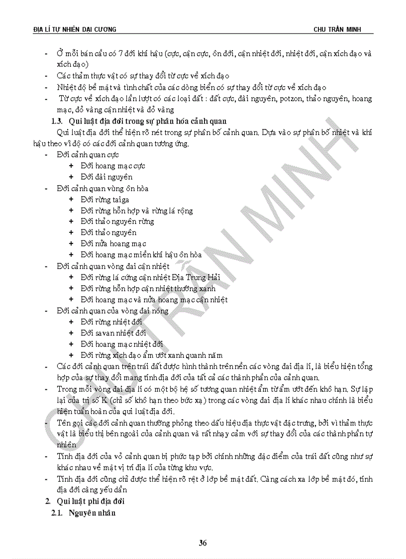 image for page Dia li tu nhien dai cuong chu tran minh