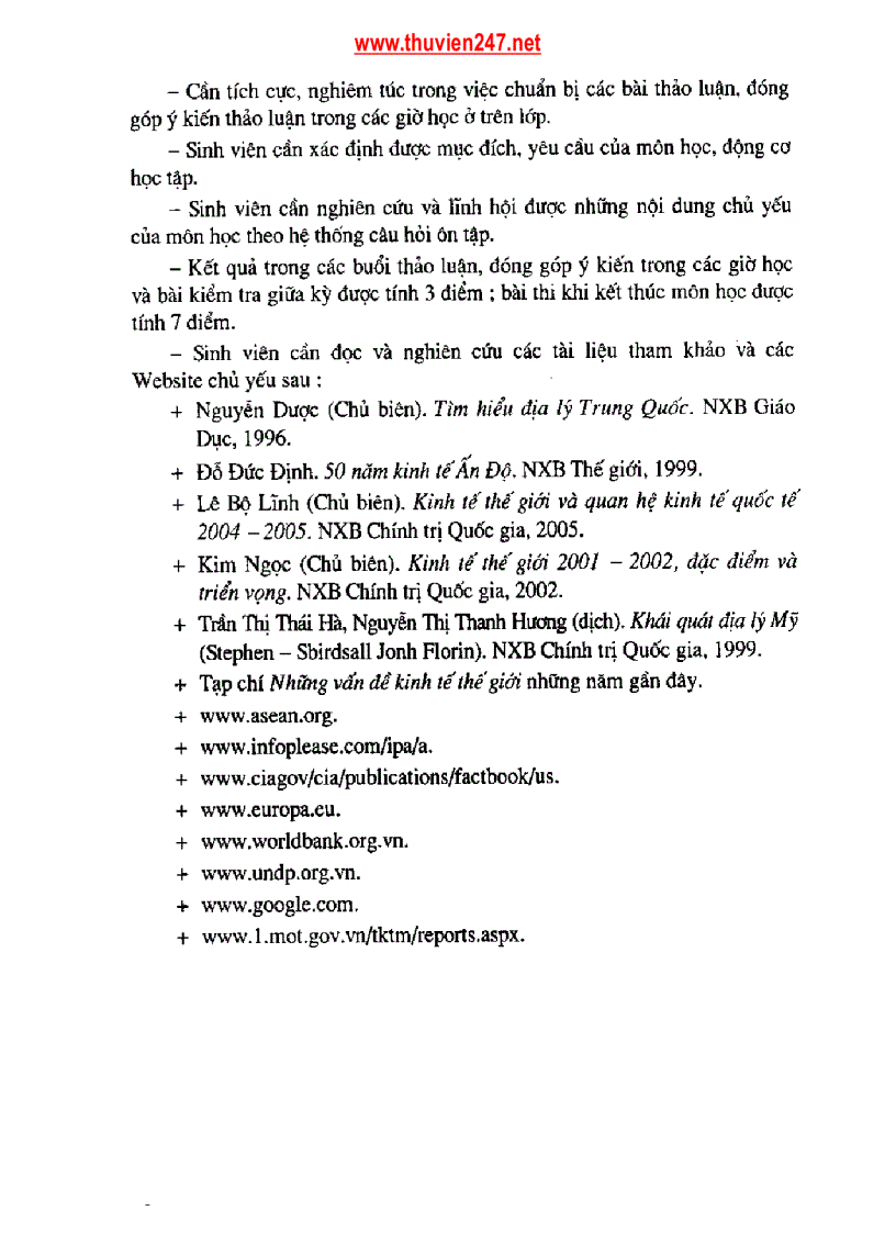 image for page Địa lý kinh tế xã hội thế giới