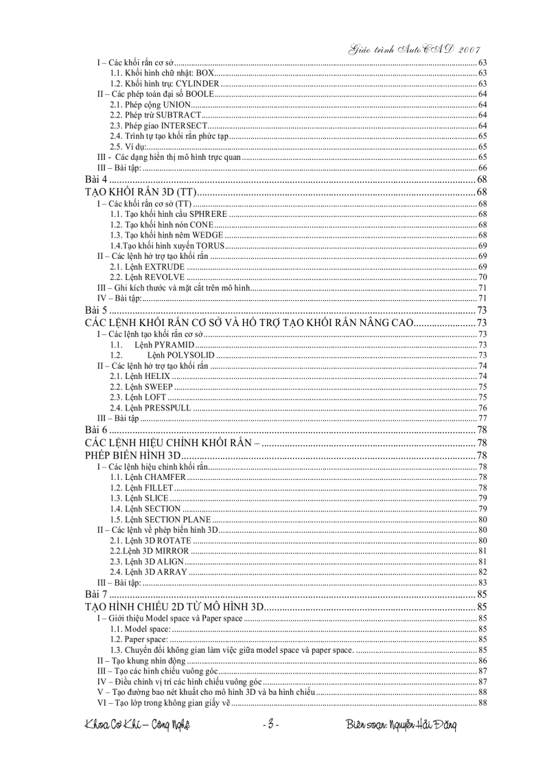 image for page Giao trinh Autocad 2007