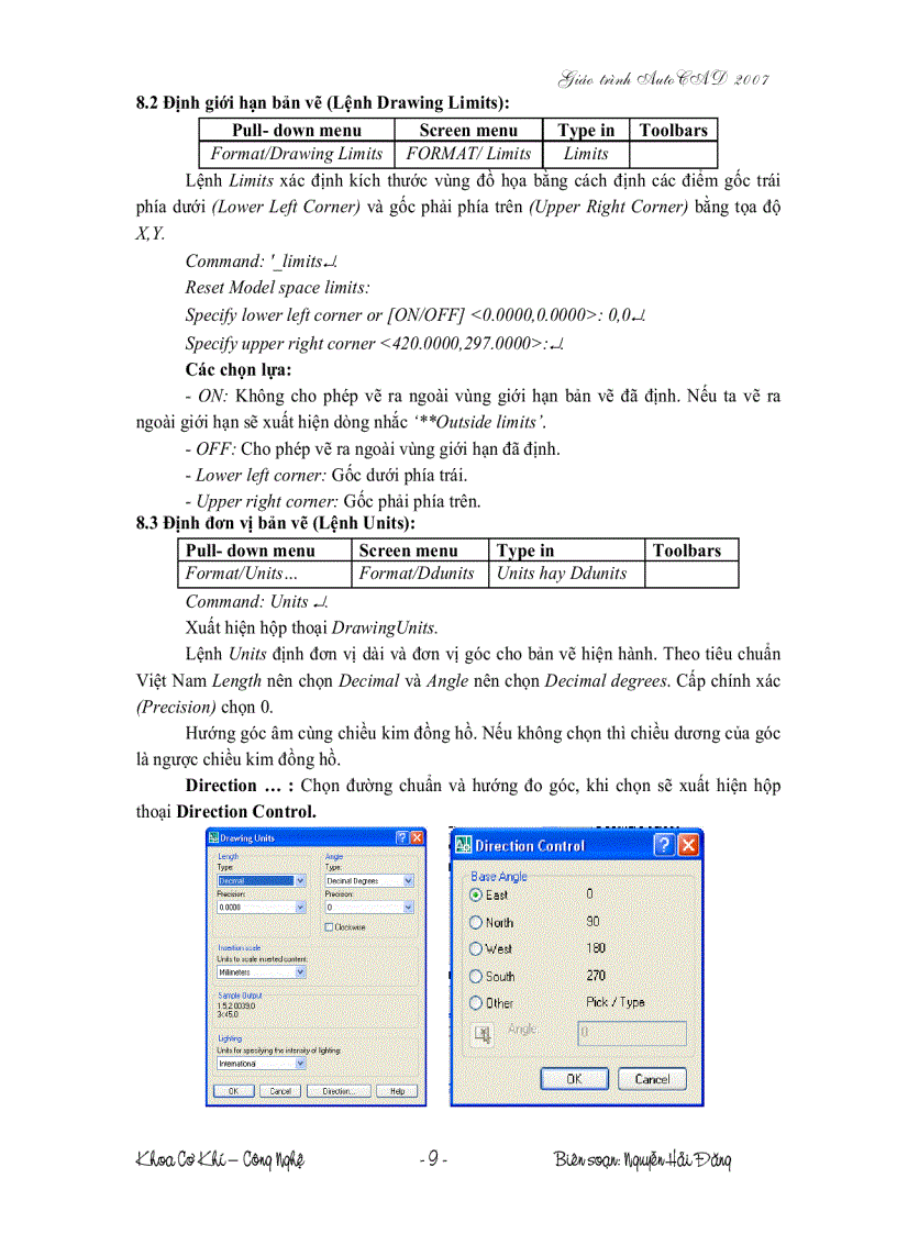 image for page Giao trinh Autocad 2007