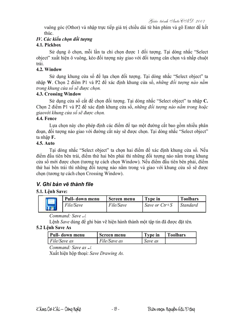 image for page Giao trinh Autocad 2007
