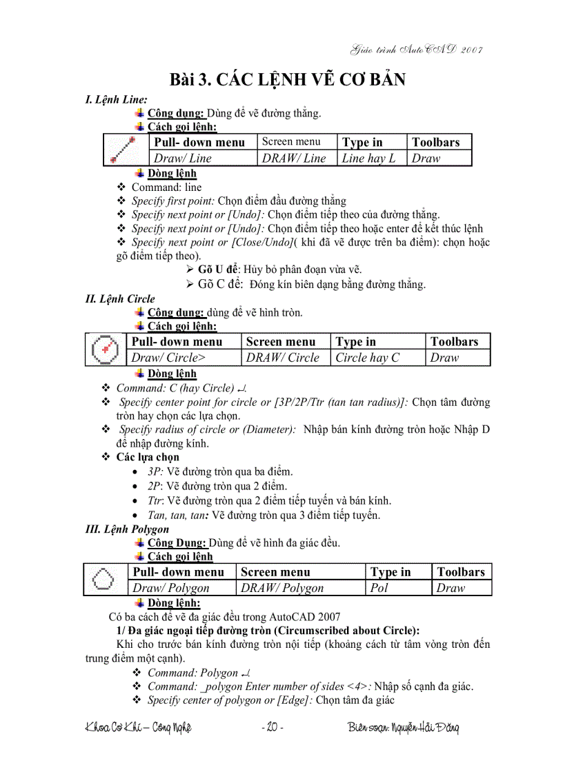 image for page Giao trinh Autocad 2007
