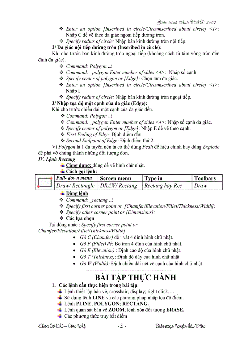 image for page Giao trinh Autocad 2007