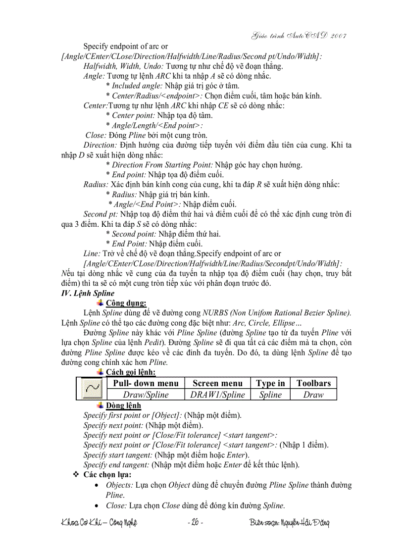 image for page Giao trinh Autocad 2007