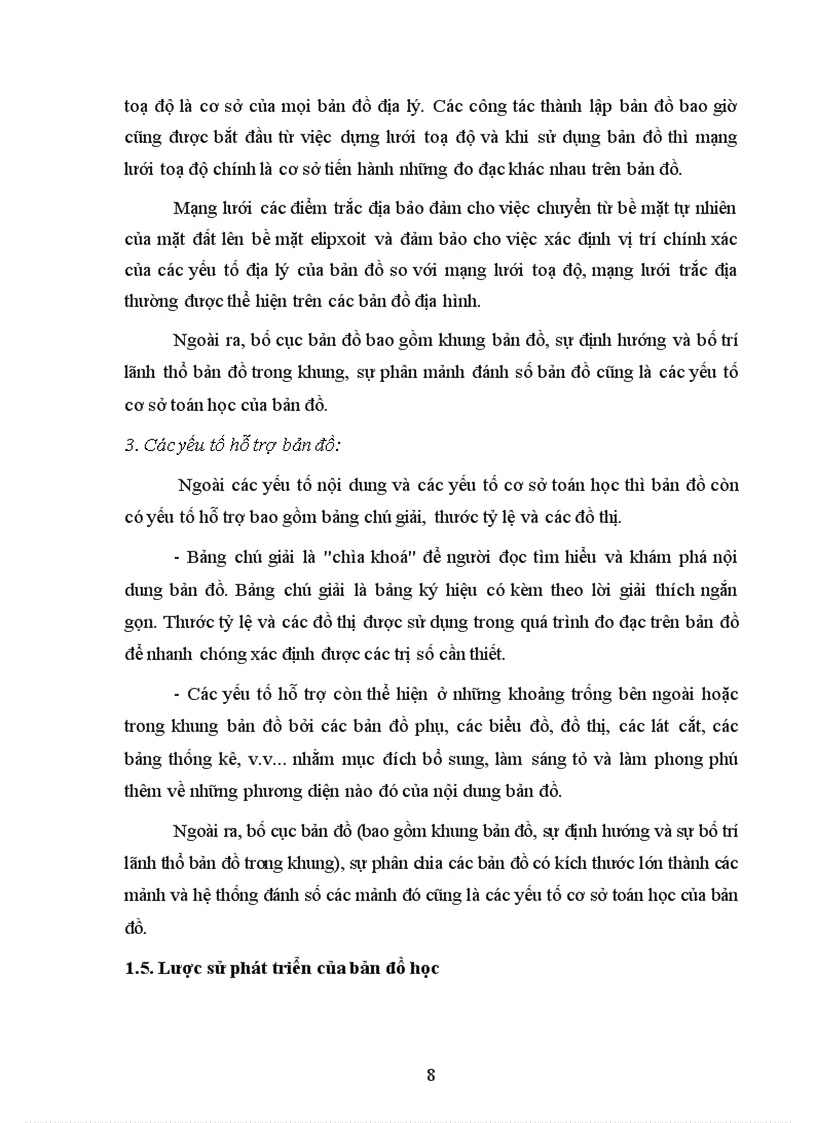 image for page Giáo trình Bản đồ học