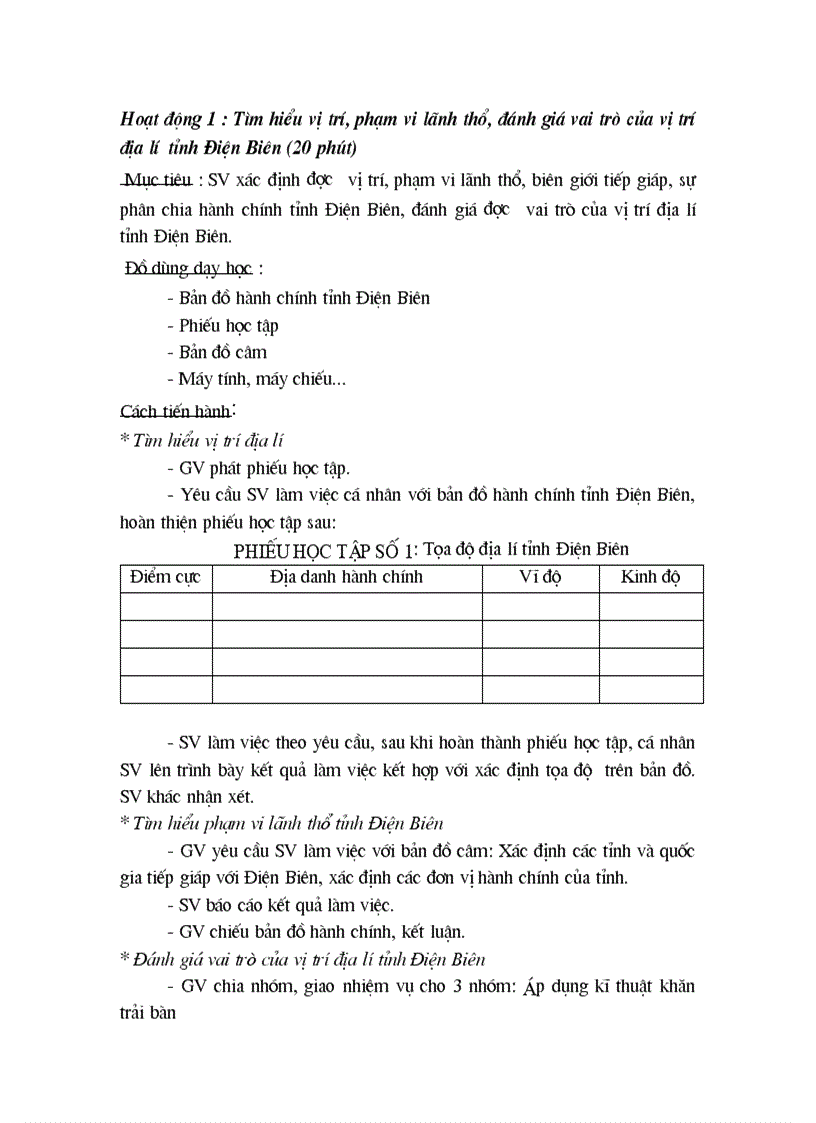 image for page Giáo trình ĐLĐP tỉnh Điện Biên