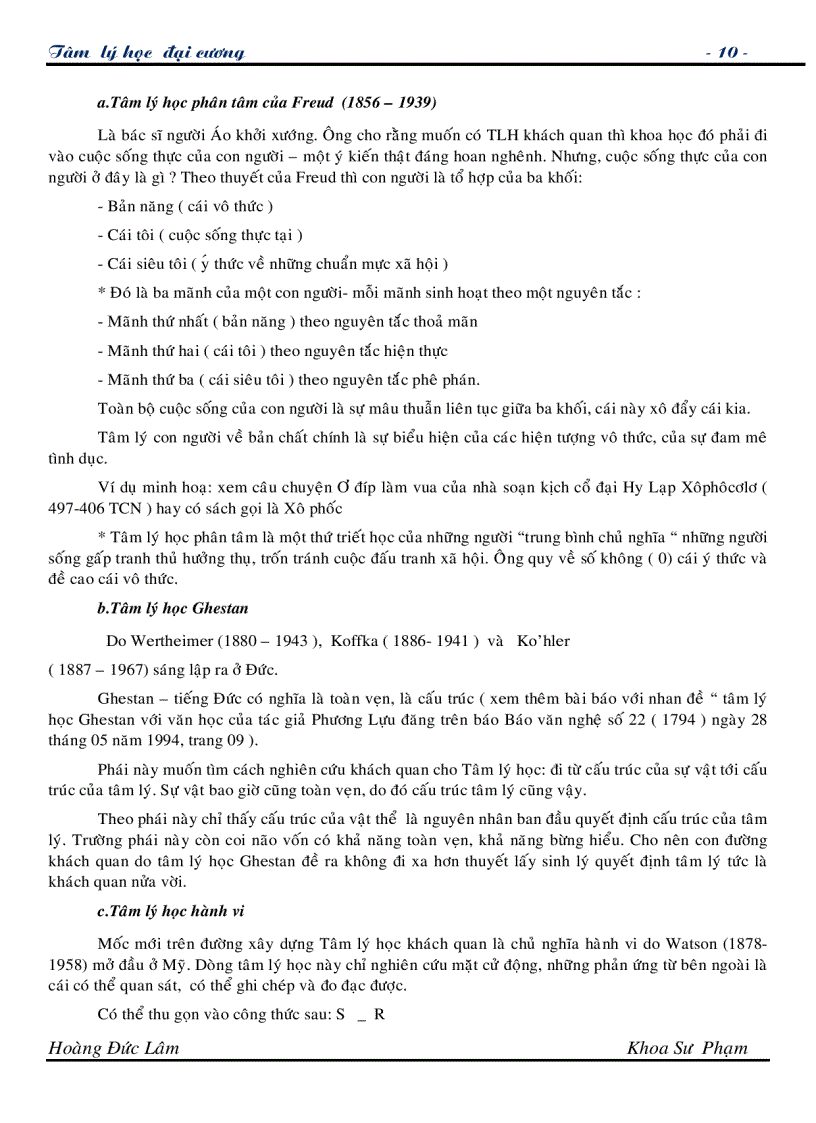 image for page Giáo trình Tâm lý học đại cương