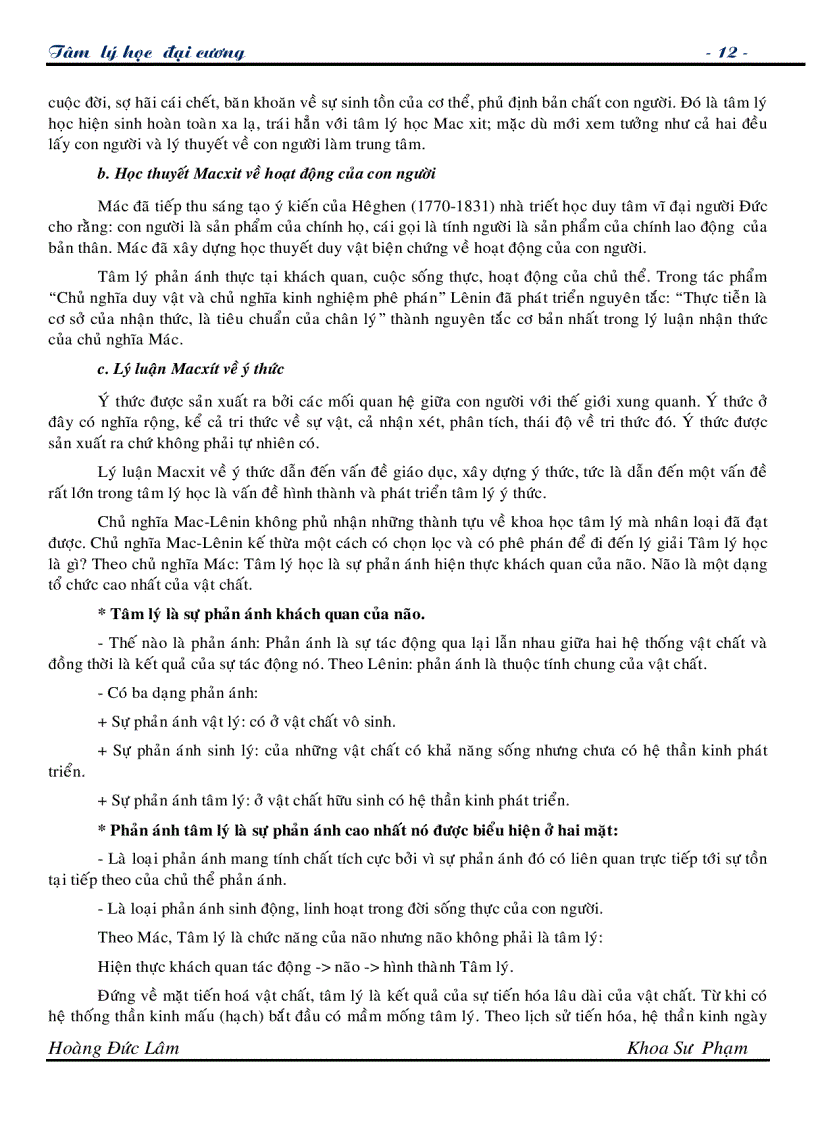 image for page Giáo trình Tâm lý học đại cương