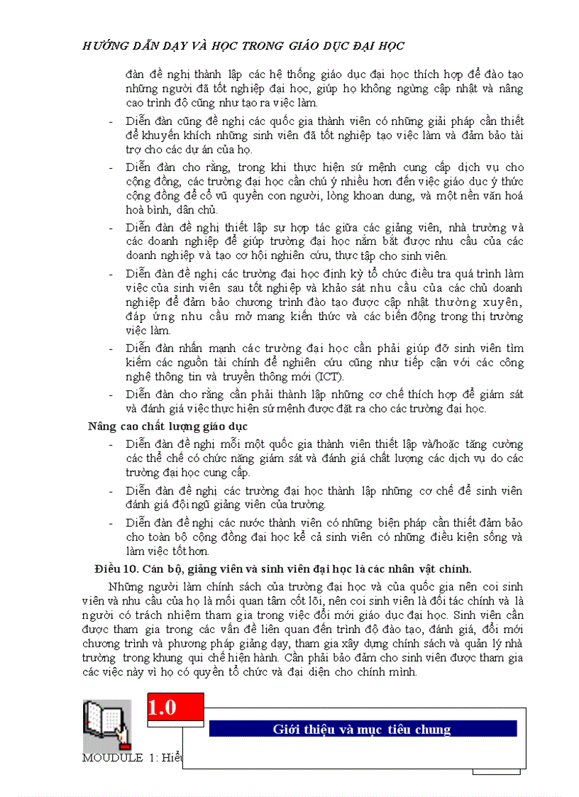 image for page Hướng dẫn Dạy và Học trong Giáo dục đại học