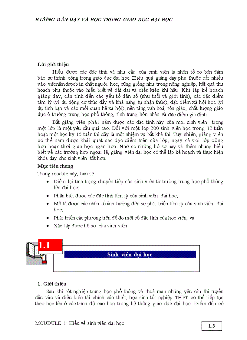 image for page Hướng dẫn Dạy và Học trong Giáo dục đại học