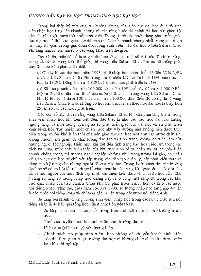 image for page Hướng dẫn Dạy và Học trong Giáo dục đại học