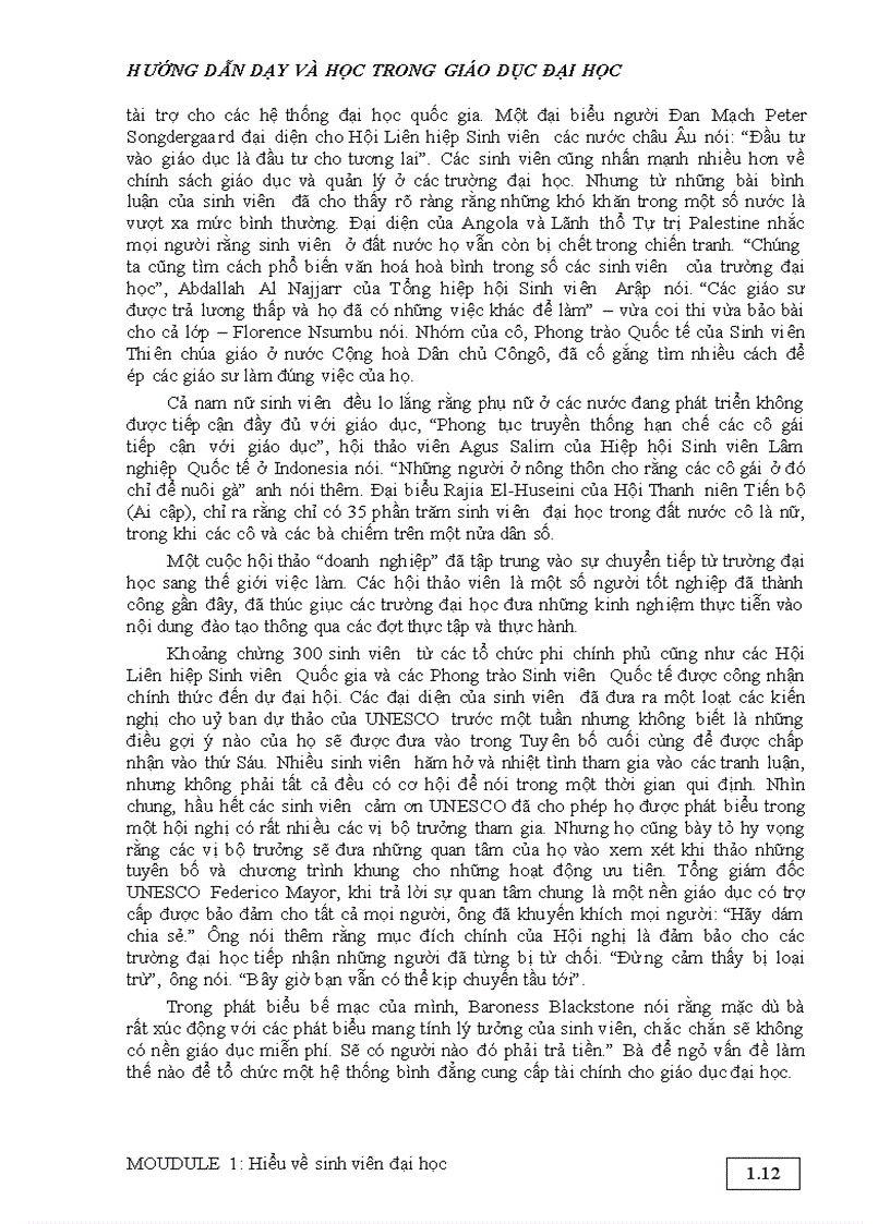 image for page Hướng dẫn Dạy và Học trong Giáo dục đại học