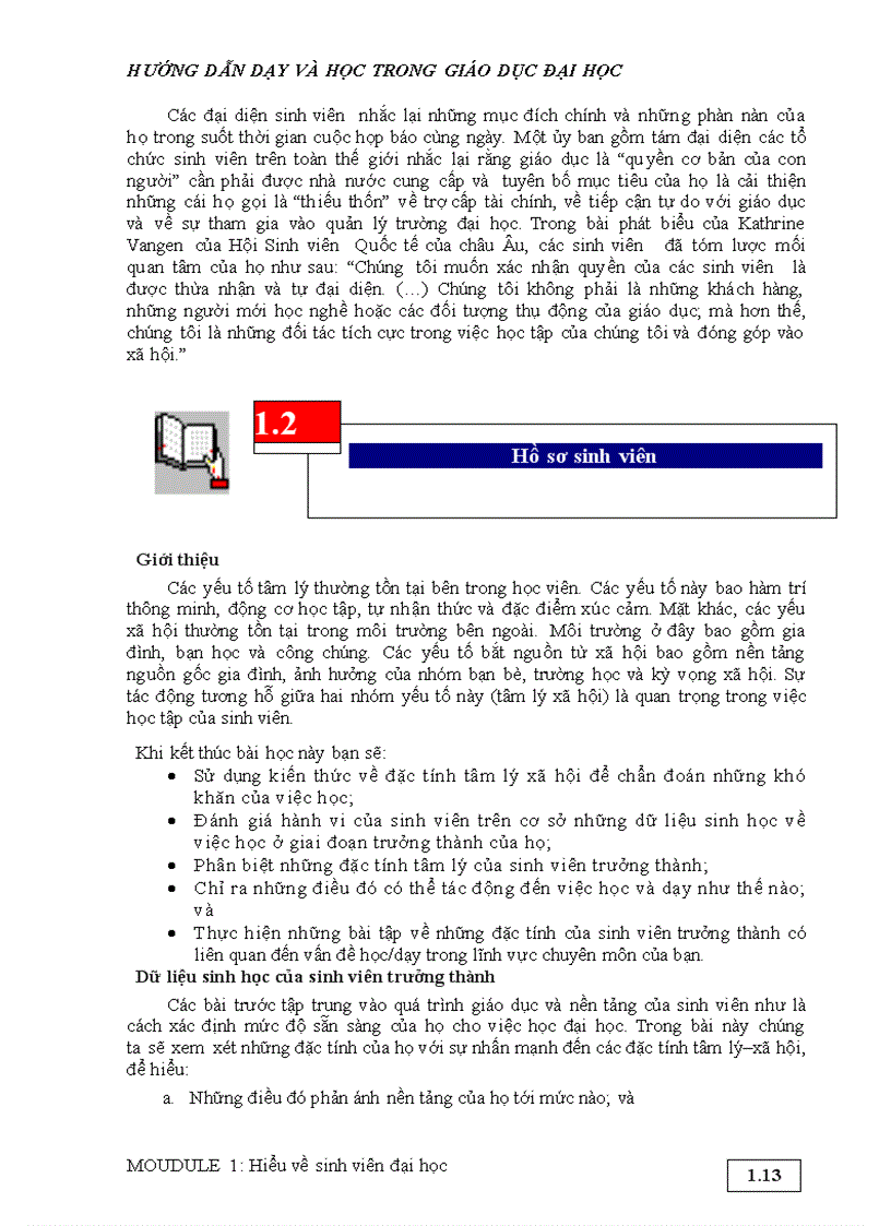 image for page Hướng dẫn Dạy và Học trong Giáo dục đại học