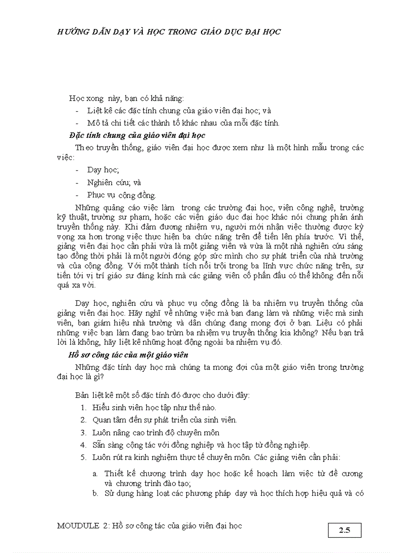 image for page Hướng dẫn Dạy và Học trong Giáo dục đại học