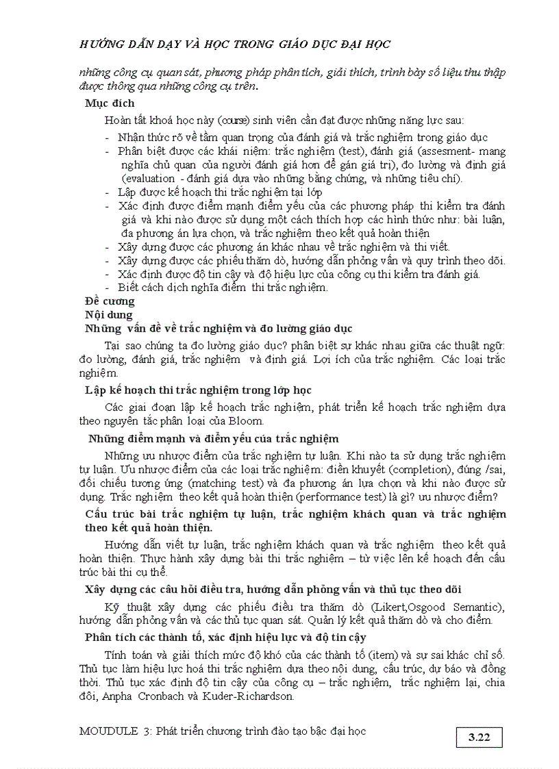 image for page Hướng dẫn Dạy và Học trong Giáo dục đại học