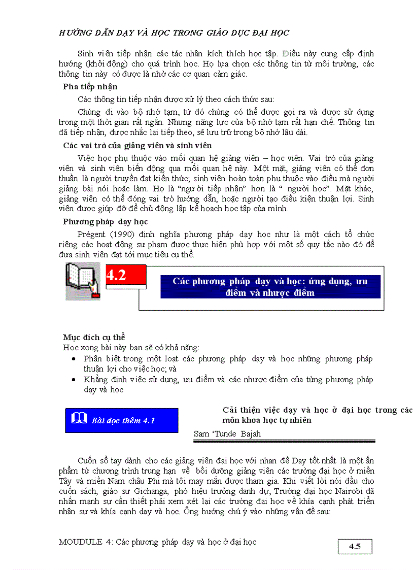 image for page Hướng dẫn Dạy và Học trong Giáo dục đại học