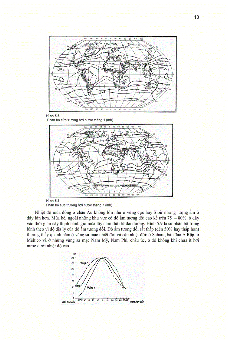image for page Khí hậu và khí tượng đại cương chương 5