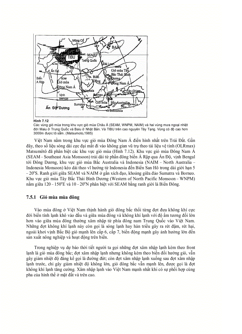 image for page Khí hậu và khí tượng đại cương chương 7
