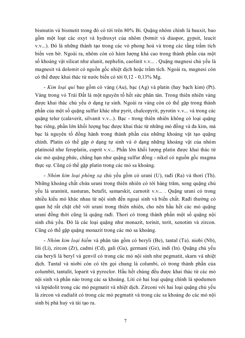 image for page Khoáng sản