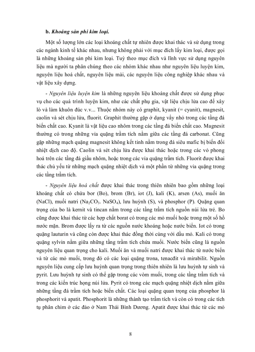 image for page Khoáng sản