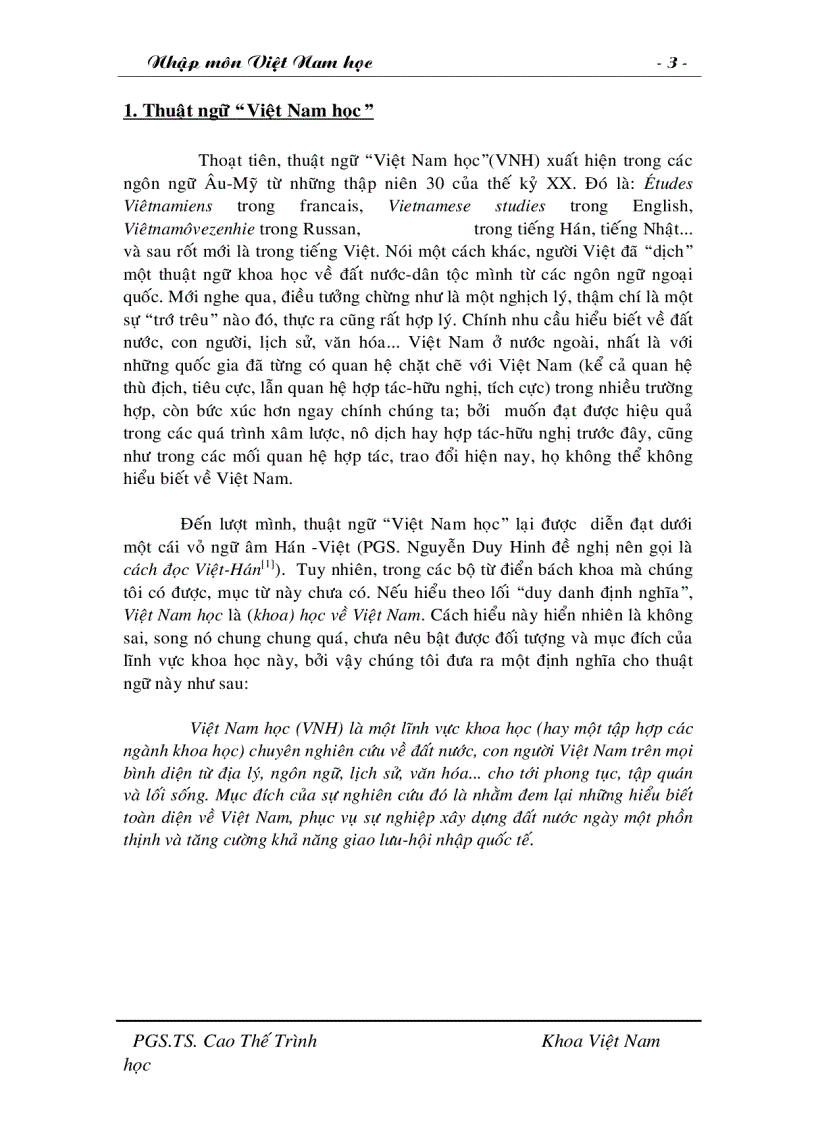 image for page Nhập môn Việt Nam học