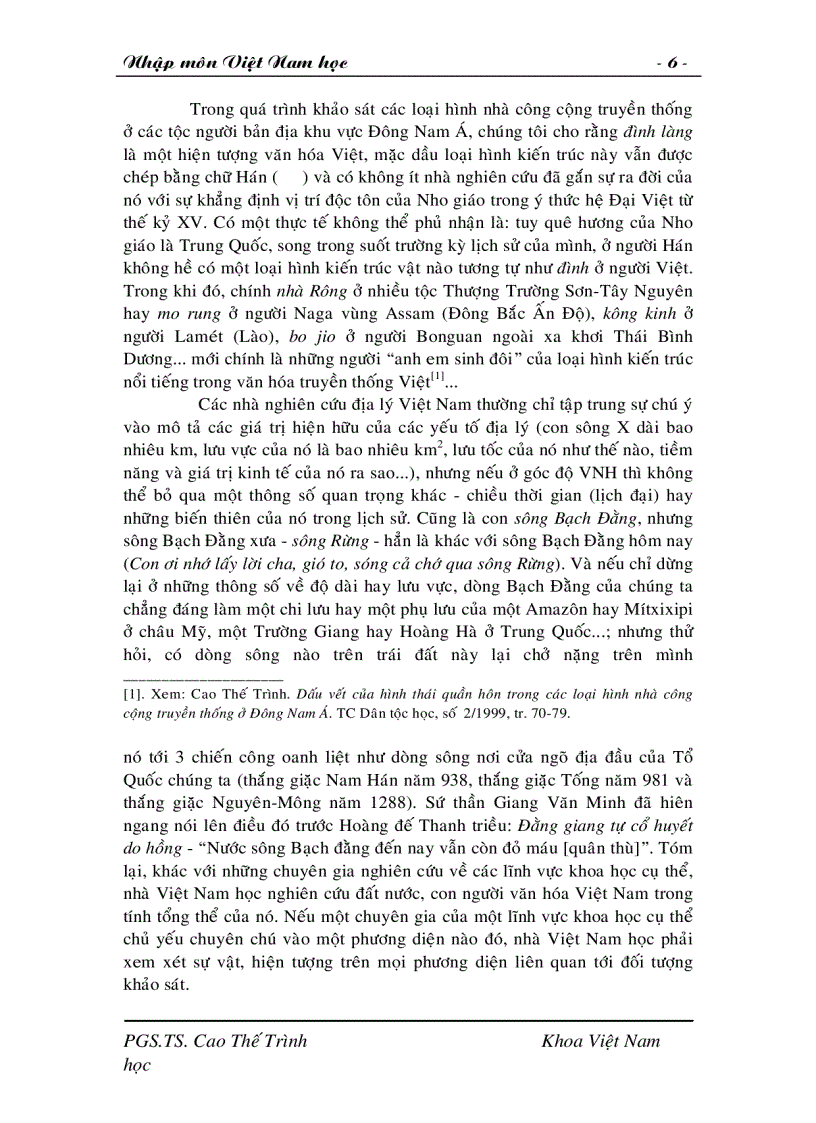 image for page Nhập môn Việt Nam học