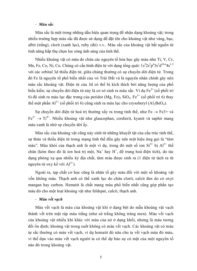 image for page Phân loại khoáng vật