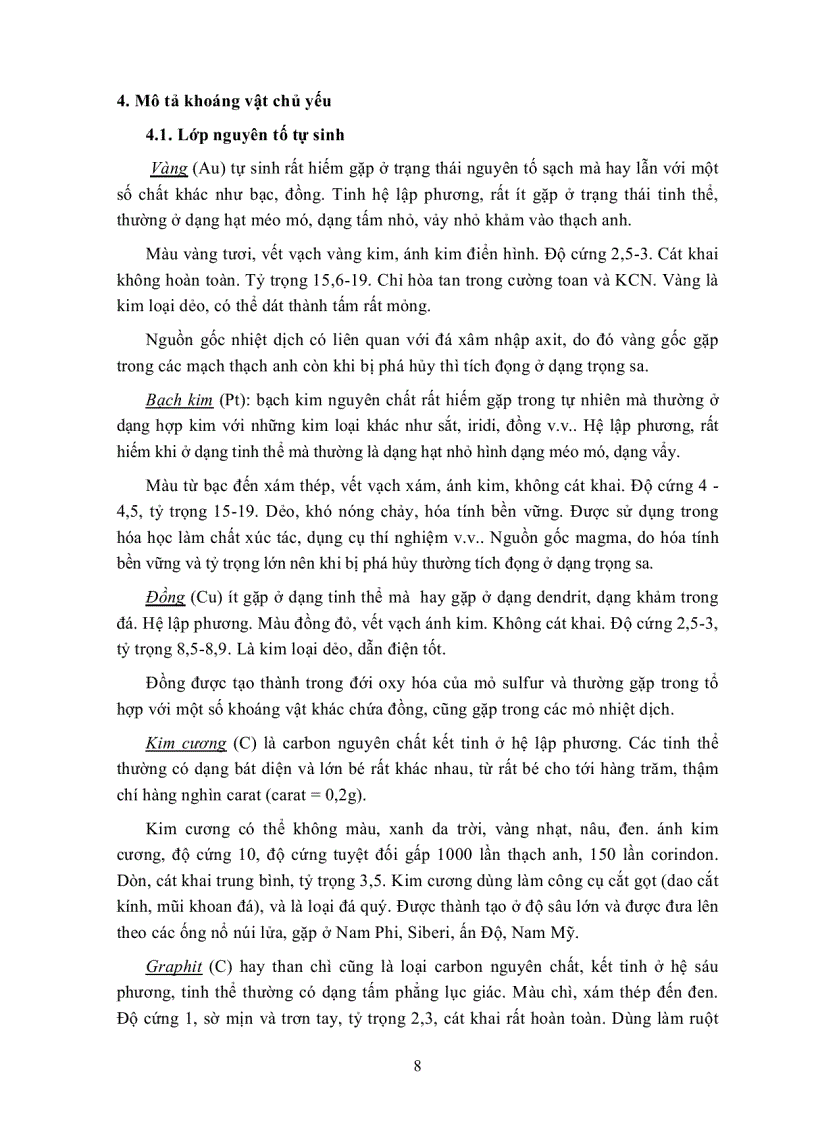 image for page Phân loại khoáng vật