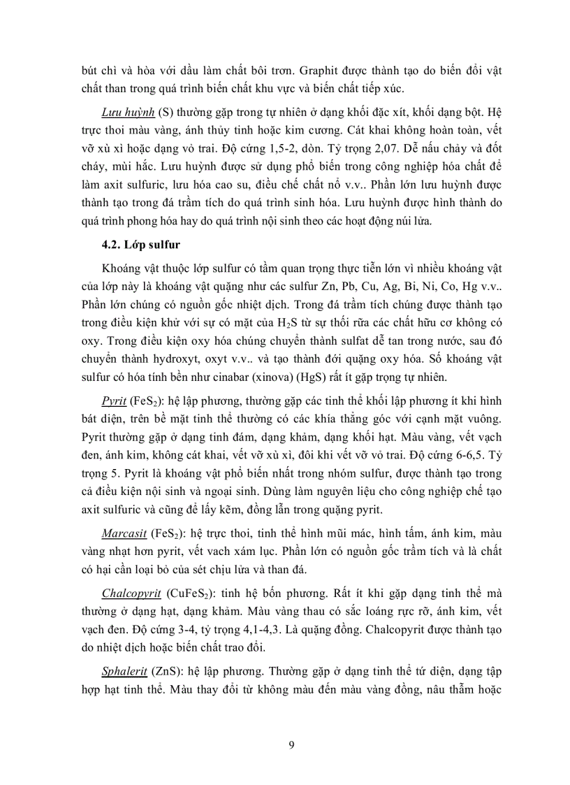 image for page Phân loại khoáng vật