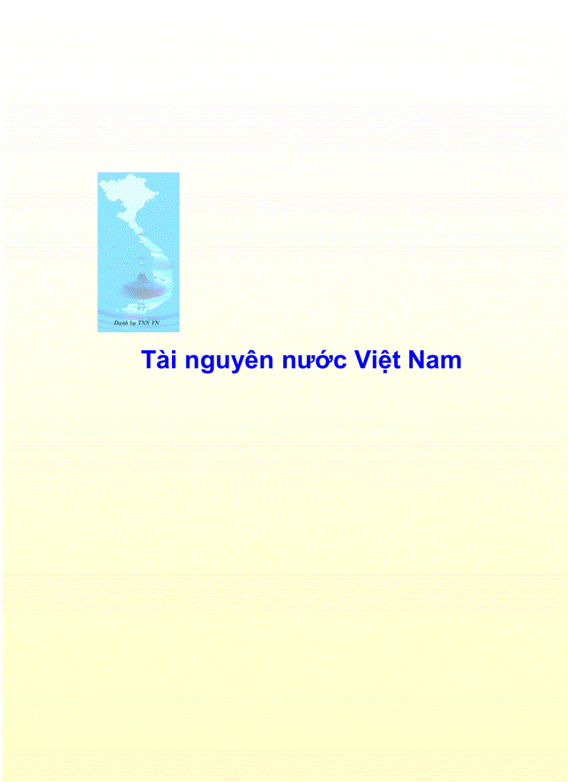 image for page Sổ tay phổ biến kiến thức Tài nguyên nước Việt Nam