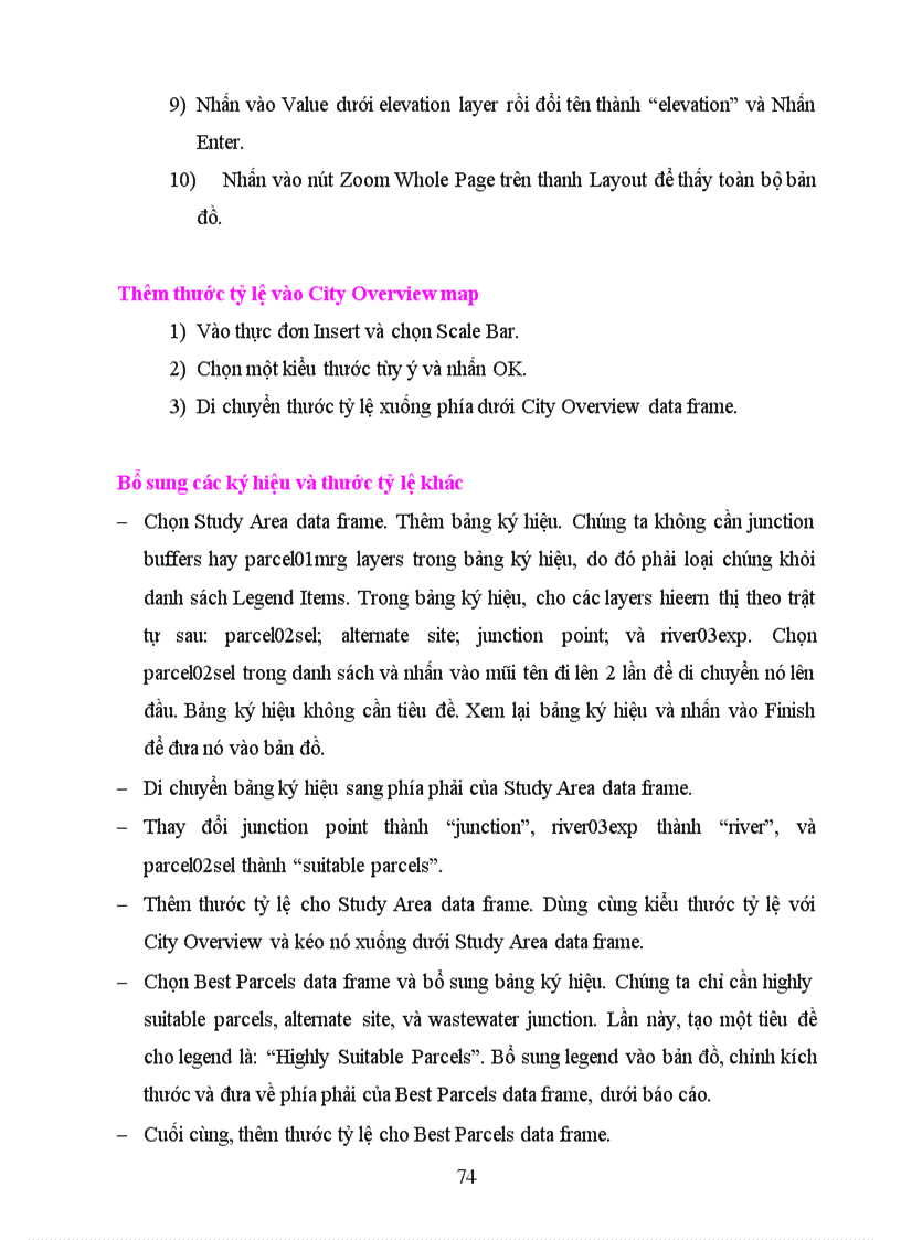 image for page Tài liệu hướng dẫn sử dụng ArcGIS