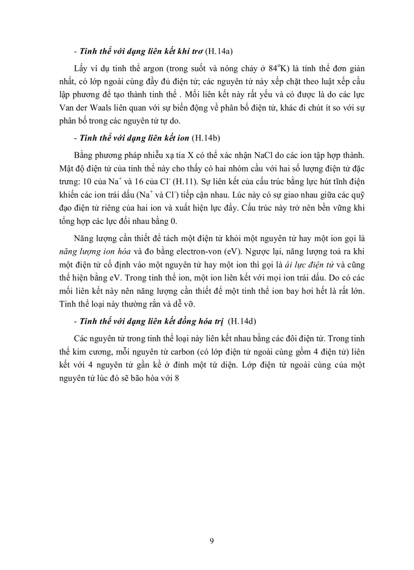 image for page Thành phần hóa học của vỏ Trái đất Tinh thể