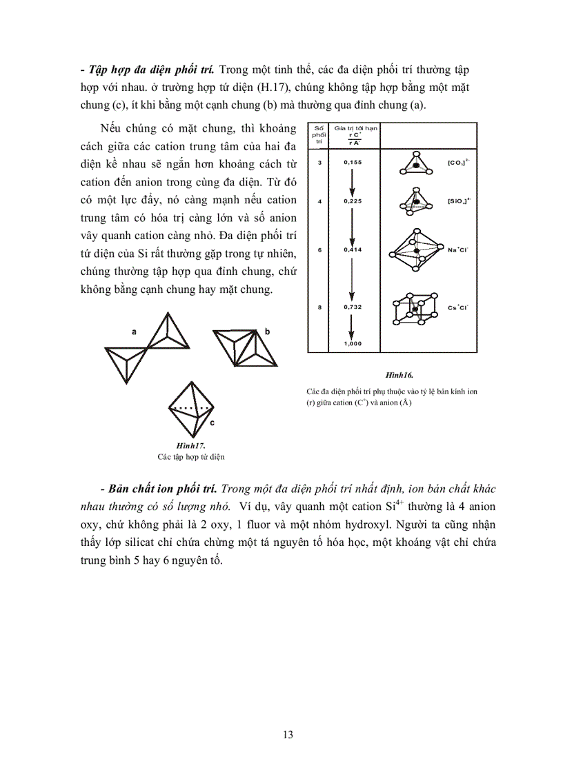 image for page Thành phần hóa học của vỏ Trái đất Tinh thể